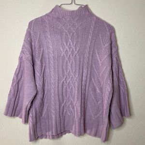 New York & Company cable knit oversized sweater